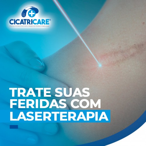 Trate suas feridas com laserterapia