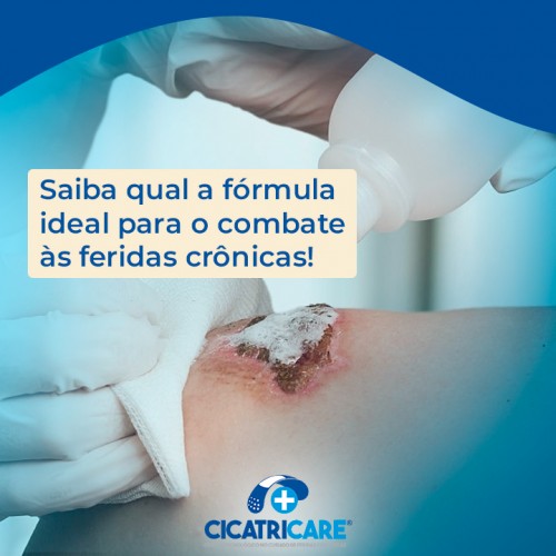 Saiba qual a fórmula ideal para o combate às feridas crônicas!